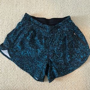 Lululemon “Tracker” shorts in size 8